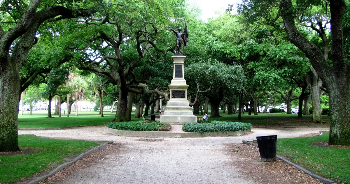 The Battery & White Point Garden in Charleston