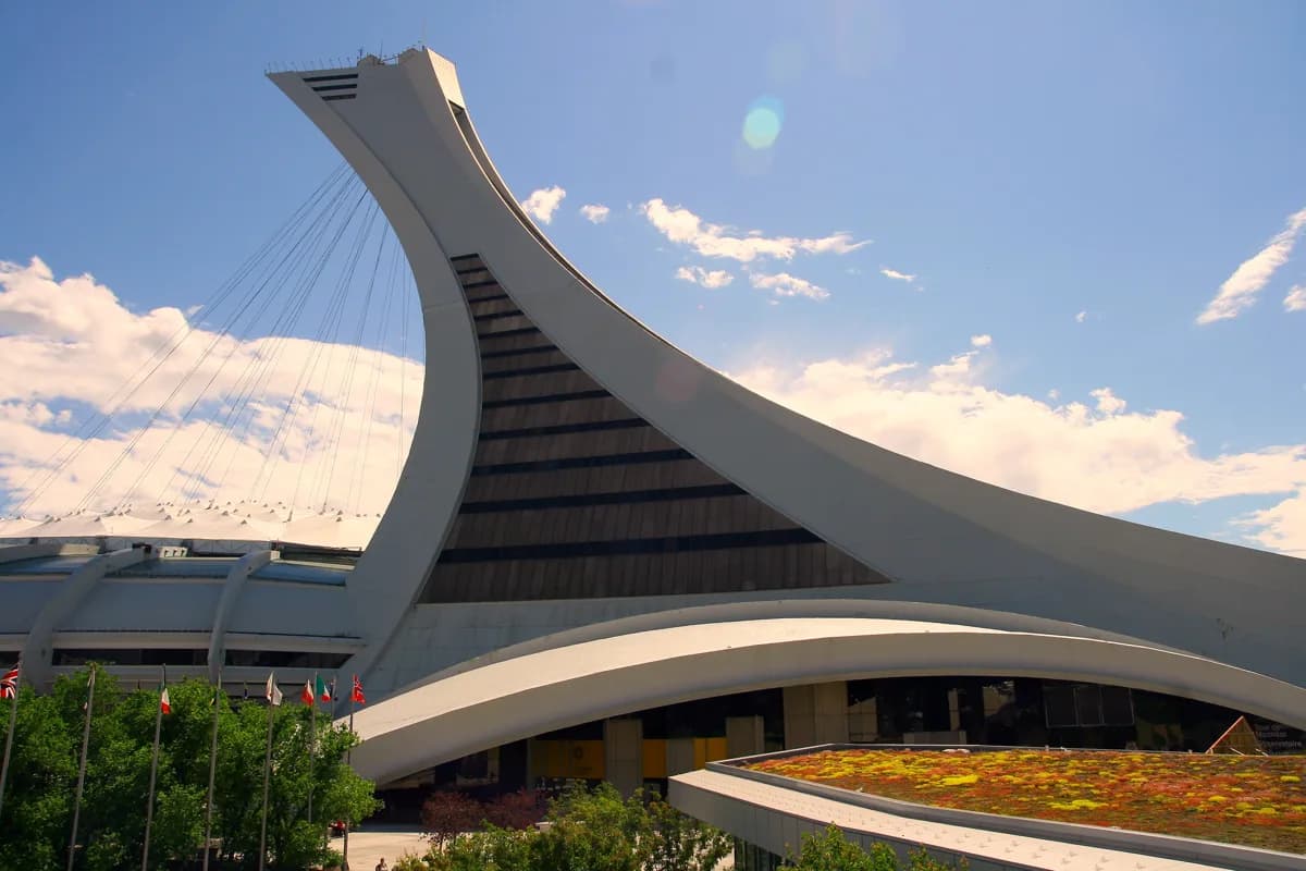 The Biodome and Olympic Park in Montreal