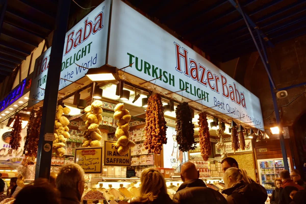 The Grand Bazaar in Istanbul