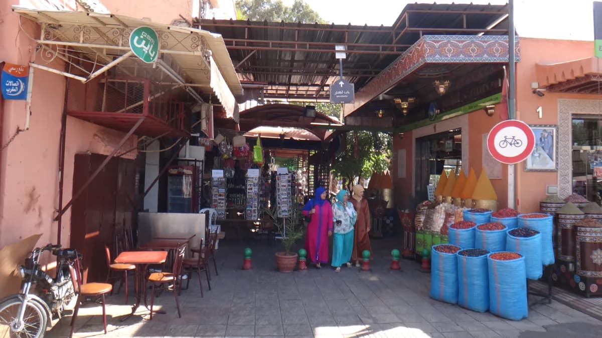 The Mellah & the spice market in Marrakech