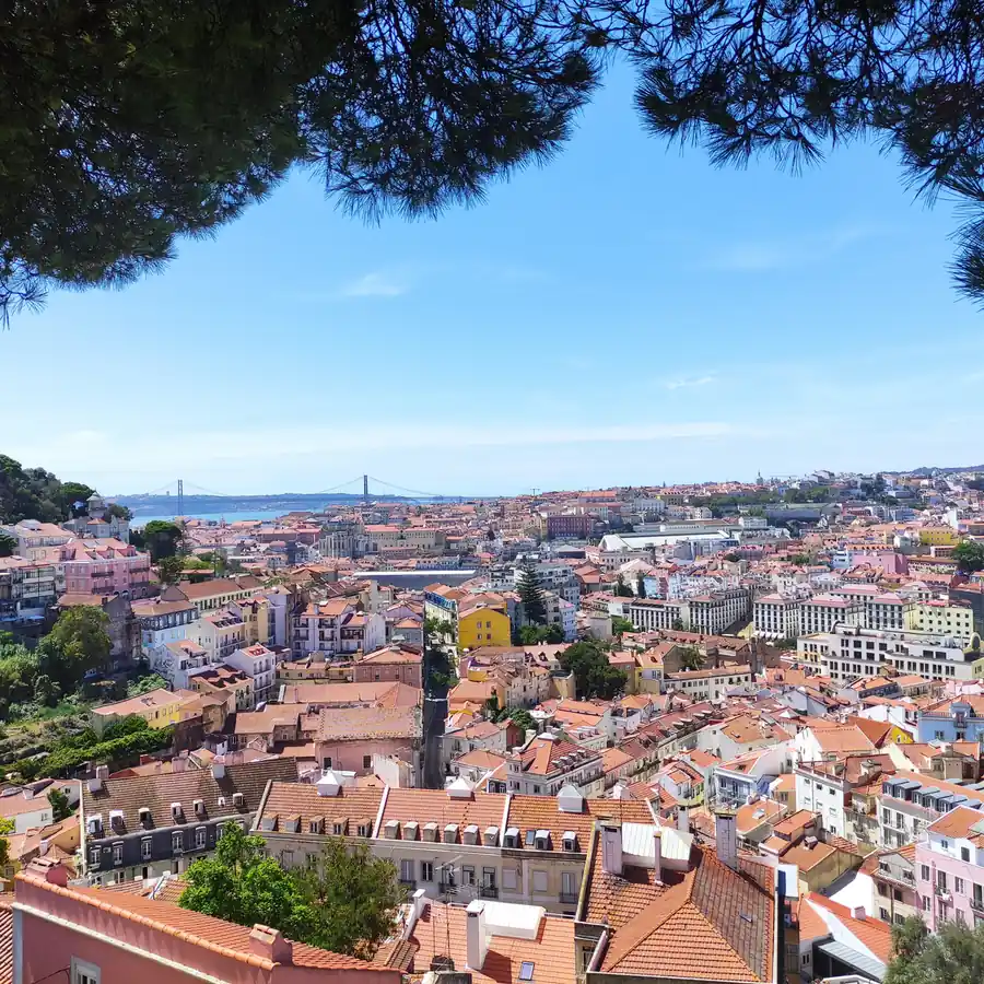 The miradouros (viewpoints) in Lisbon