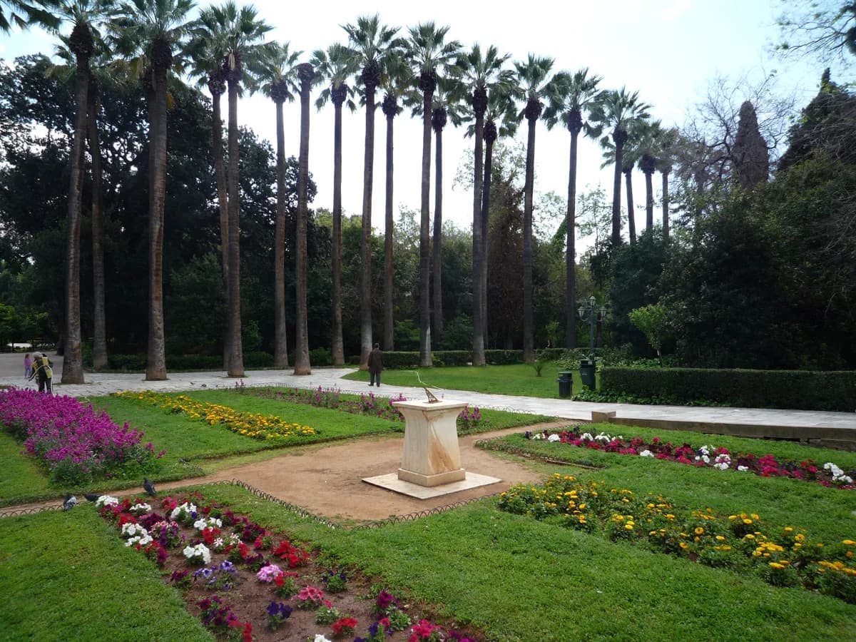 The National Garden in Athens