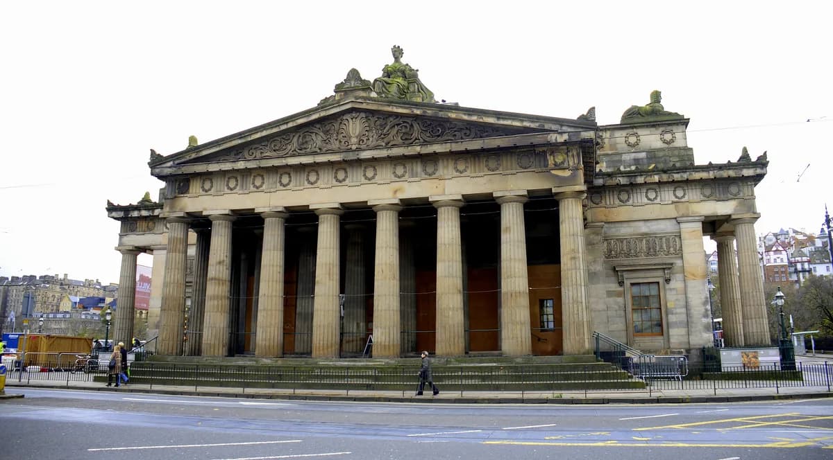 The New Town in Edinburgh