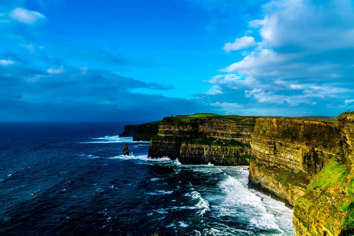The Cliffs of Moher on the Wild Atlantic Way in County Clare, Ireland