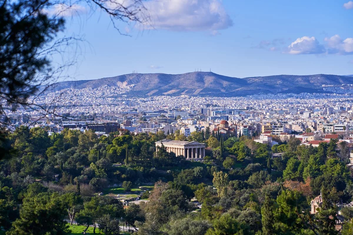 Thissio in Athens