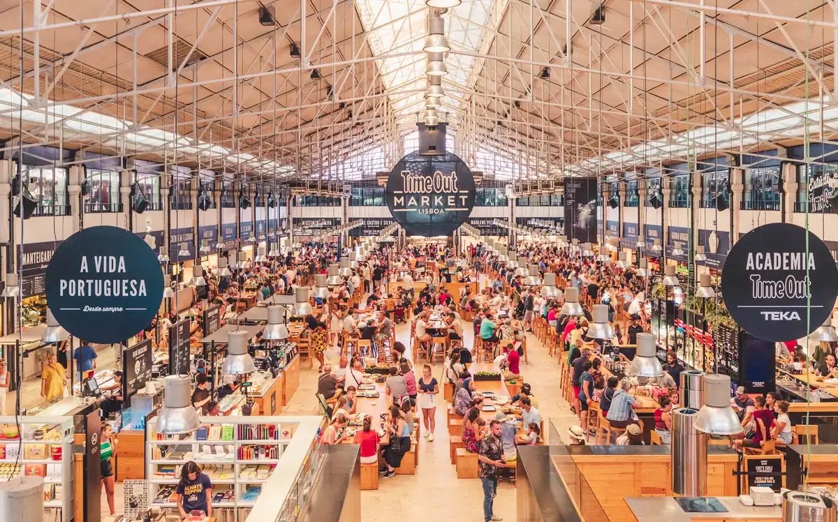 Time Out Market & the Mercado da Ribeira in Lisbon