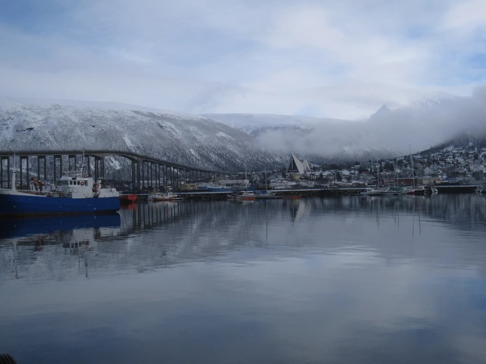 Tromsdalen, across the bridge in Tromso