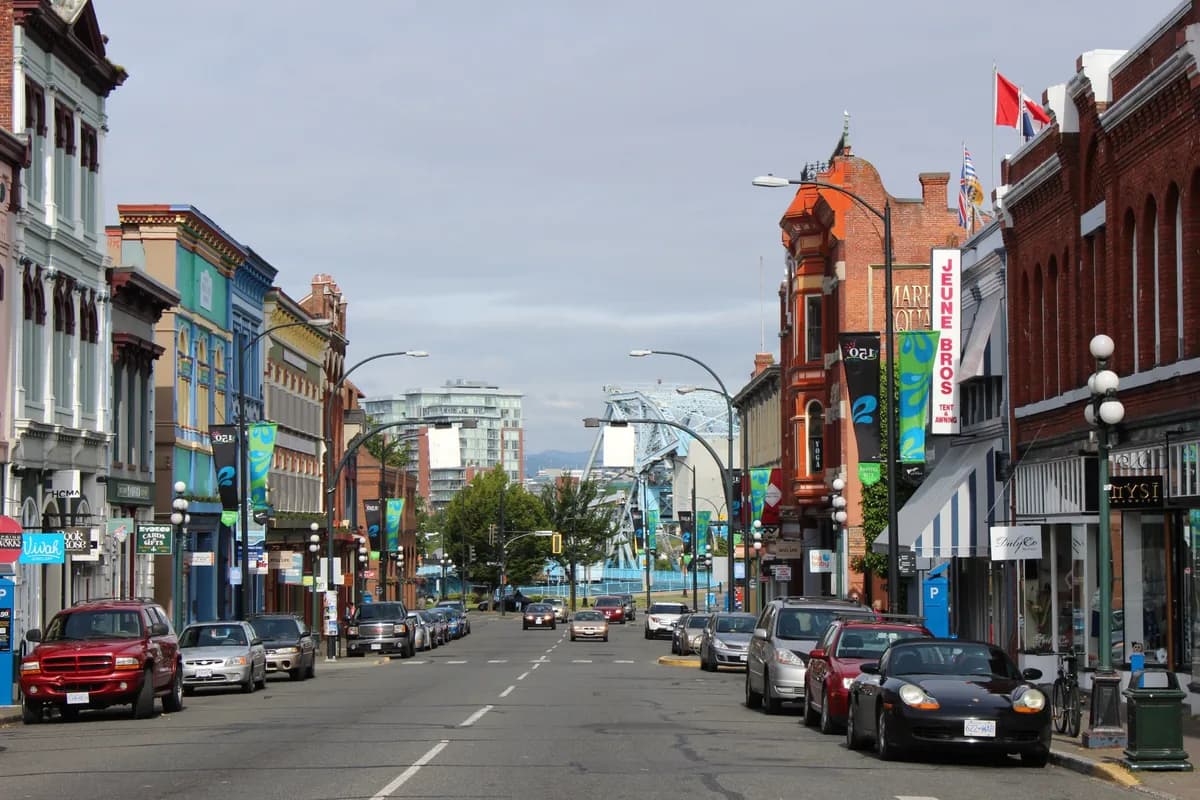 Victoria, British Columbia cruise port, Canada