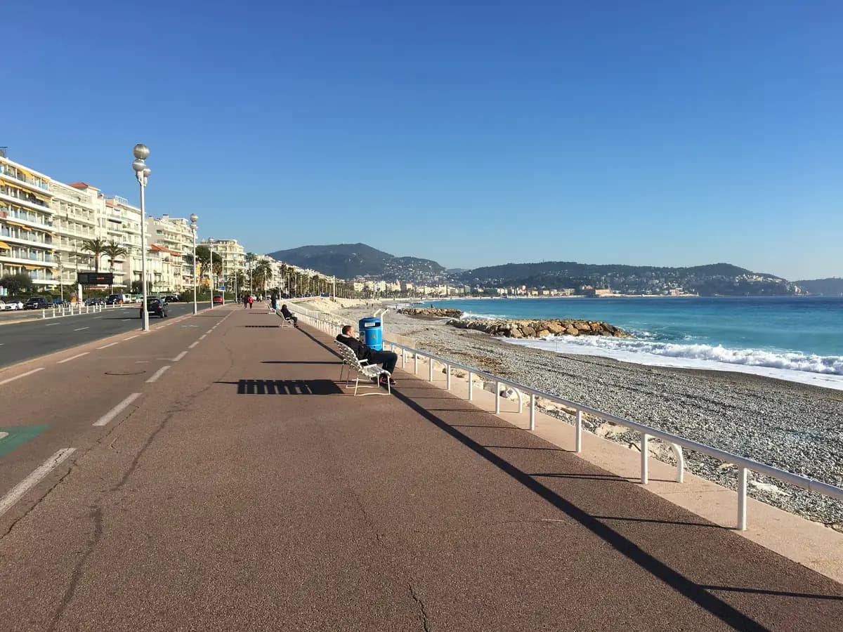 Warmest sea of the year in Nice