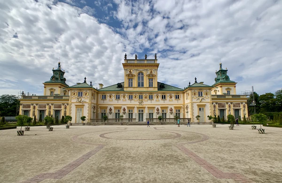 Wilanow Palace in Warsaw