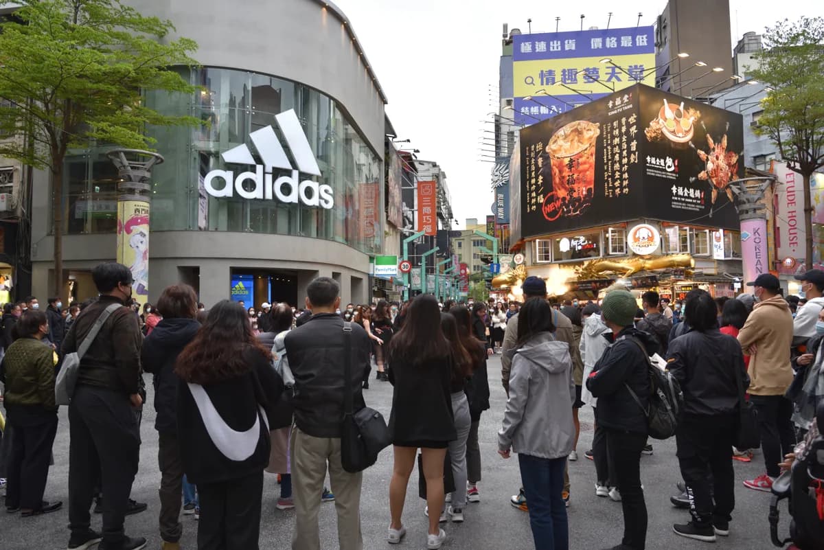 Ximending in Taipei