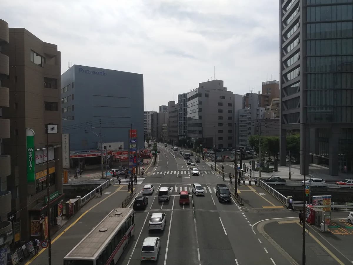 Yakuin in Fukuoka