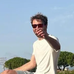 Tomass Baumanis, founder of Journey Finder, on a sunny afternoon in Pisa